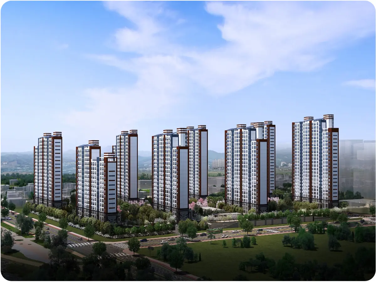 안성 아양 예미지 조감도